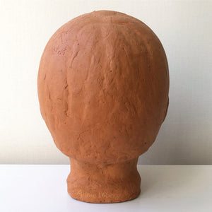 Skulptur Byst Flicka i Keramik
