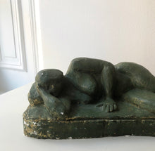 Load image into Gallery viewer, Grön Skulptur Kvinna