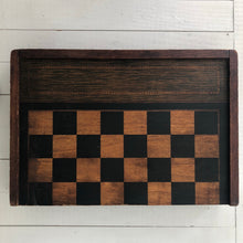Load image into Gallery viewer, Franskt Vintage Jätte Backgammon / Schack