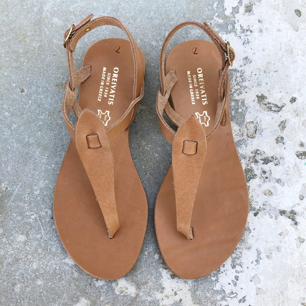 Sandaler Handgjorda i Skinn