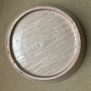 Spansk Stor Blå / Beige Keramikskål , Fajalauza