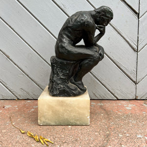 Skulptur Thinking Man Rodin