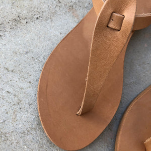 Sandaler Handgjorda i Skinn