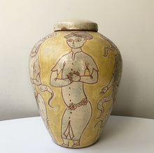 Load image into Gallery viewer, ON HOLD Vas / Lockurna i keramik av Elsi Bourelius  40-tal