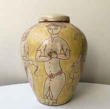 Load image into Gallery viewer, ON HOLD Vas / Lockurna i keramik av Elsi Bourelius  40-tal