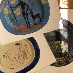 Bok / Printar Keramik av Picasso -Cermiques of Picasso