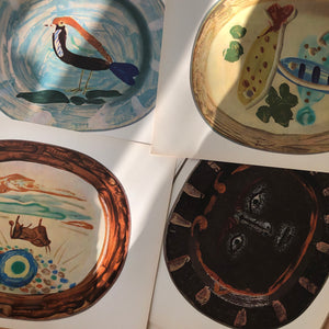 Bok / Printar Keramik av Picasso -Cermiques of Picasso